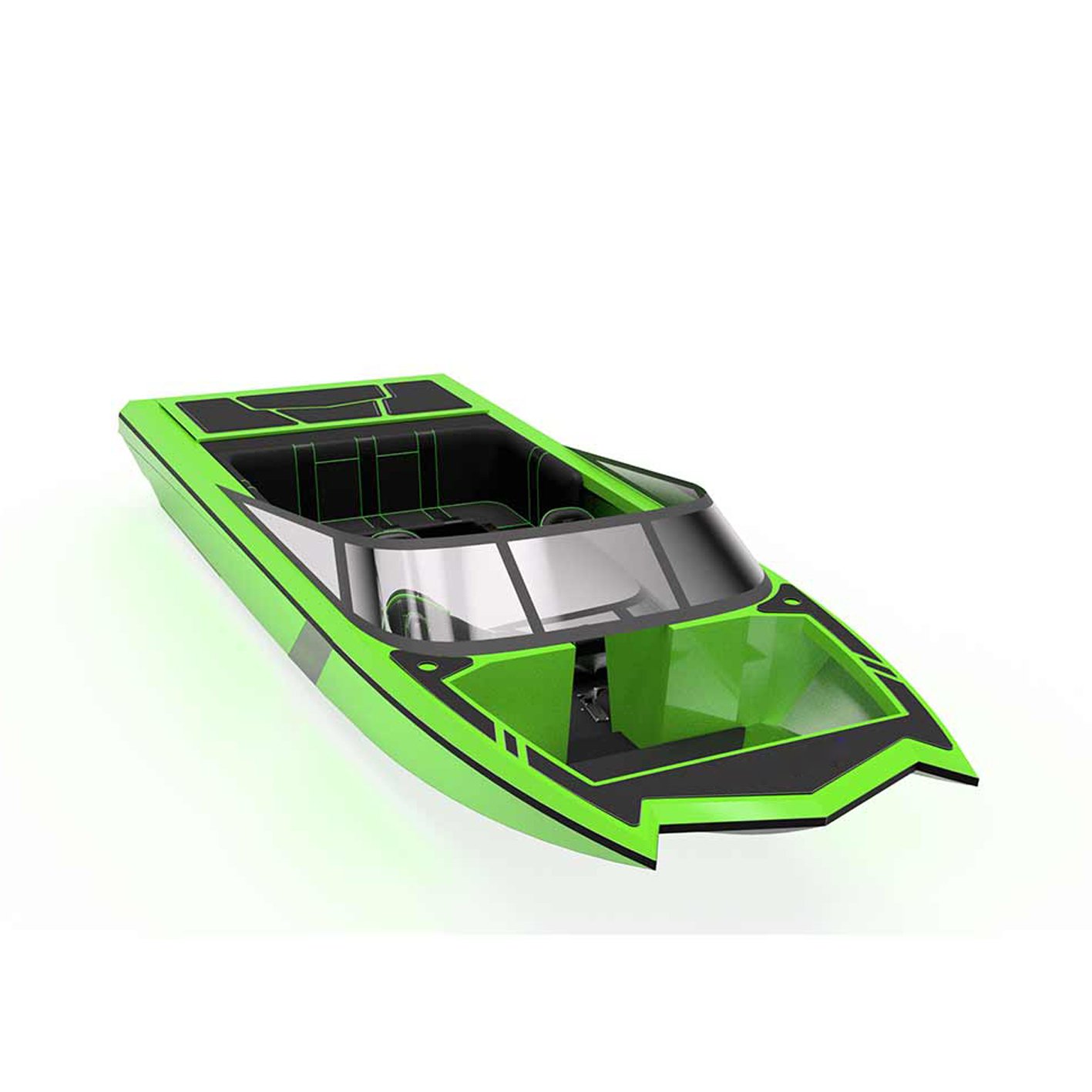 Kinocean Series Personal Aluminum Jet Electric Drifting Boat 2022 Hot